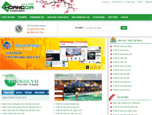 Tablet Screenshot of hoanggia.net